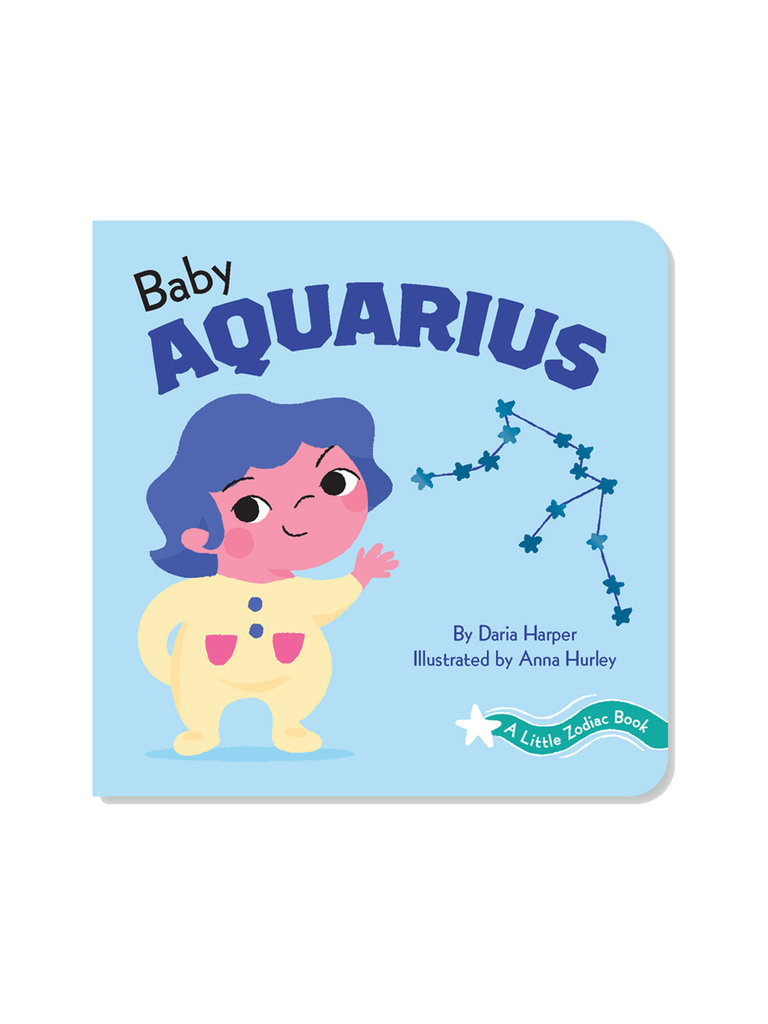 Baby Zodiac Board Book - Aquarius