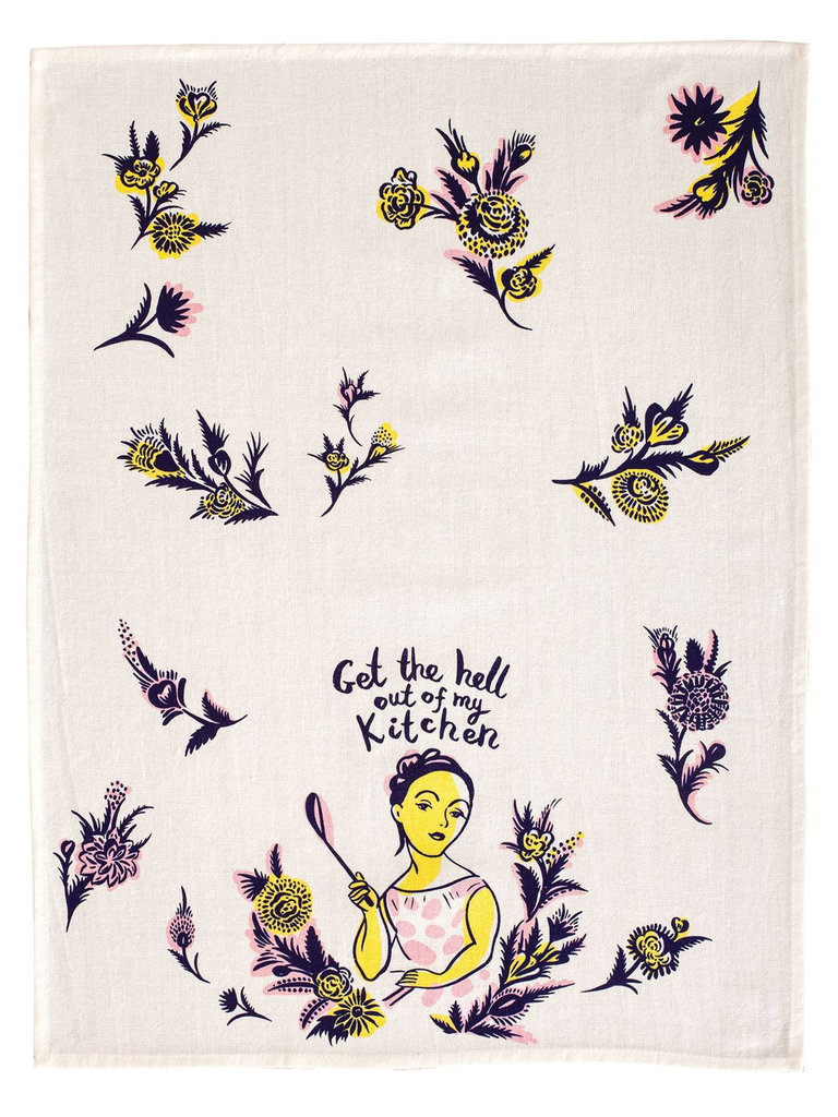 Blue Q "Get the Hell Out of My Kitchen" Dish Towel