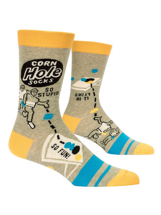 Blue Q "Corn Hole" Men's Socks Blue Q "Corn Hole" Men's Socks