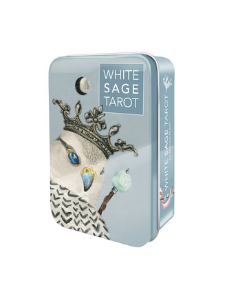 White Sage Tarot Tin White Sage Tarot Tin