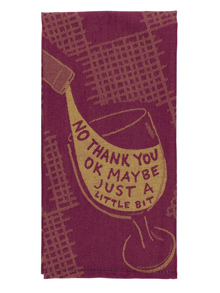 Blue Q "Just a Little Bit" Dish Towel