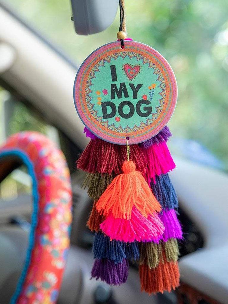 Natural Life™ "I Love My Dog" Car Air Freshener
