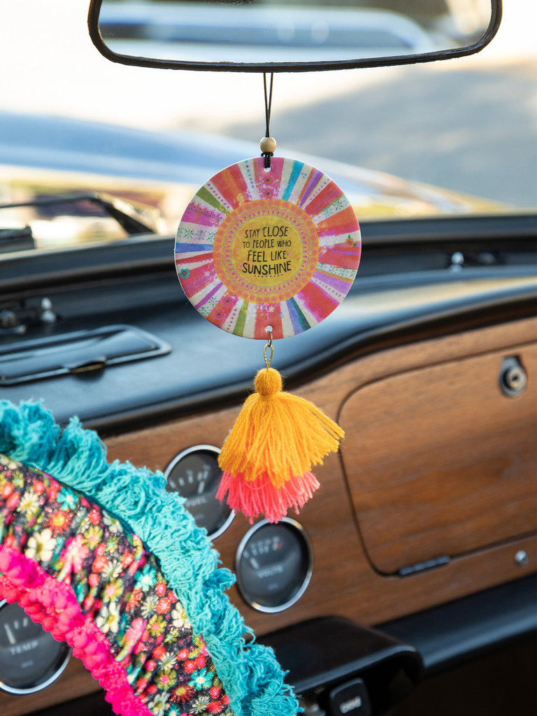 Car Air Freshener - Stay Close to People Who Feel Like Sunshine – Impulse  of Jasper