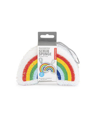 Kikkerland Rainbow Sponge Set Kikkerland Rainbow Sponge Set