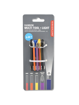 Kikkerland Rainbow Multi-Tool Kikkerland Rainbow Multi-Tool