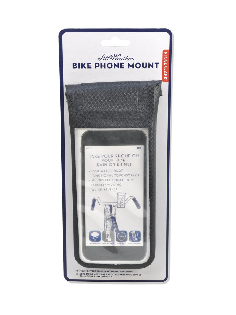 Kikkerland All Weather Bike Phone Mount