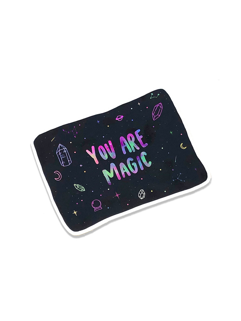 "You Are Magic" Holographic Sticker
