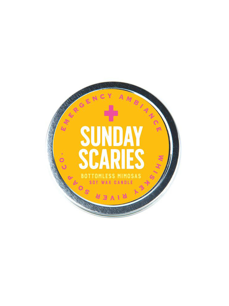Whiskey River Soap Co. Emergency Ambiance Candle: Sunday Scaries