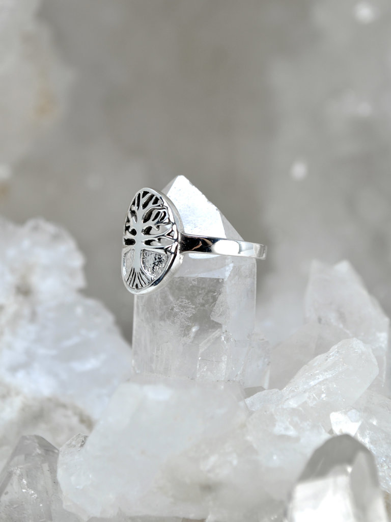 Tree of Life Silver Ring