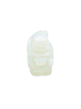 Carved Opalite Buddha Carved Opalite Buddha