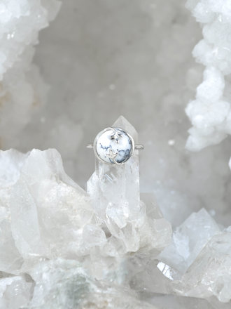 Botanical Howlite Ring Botanical Howlite Ring