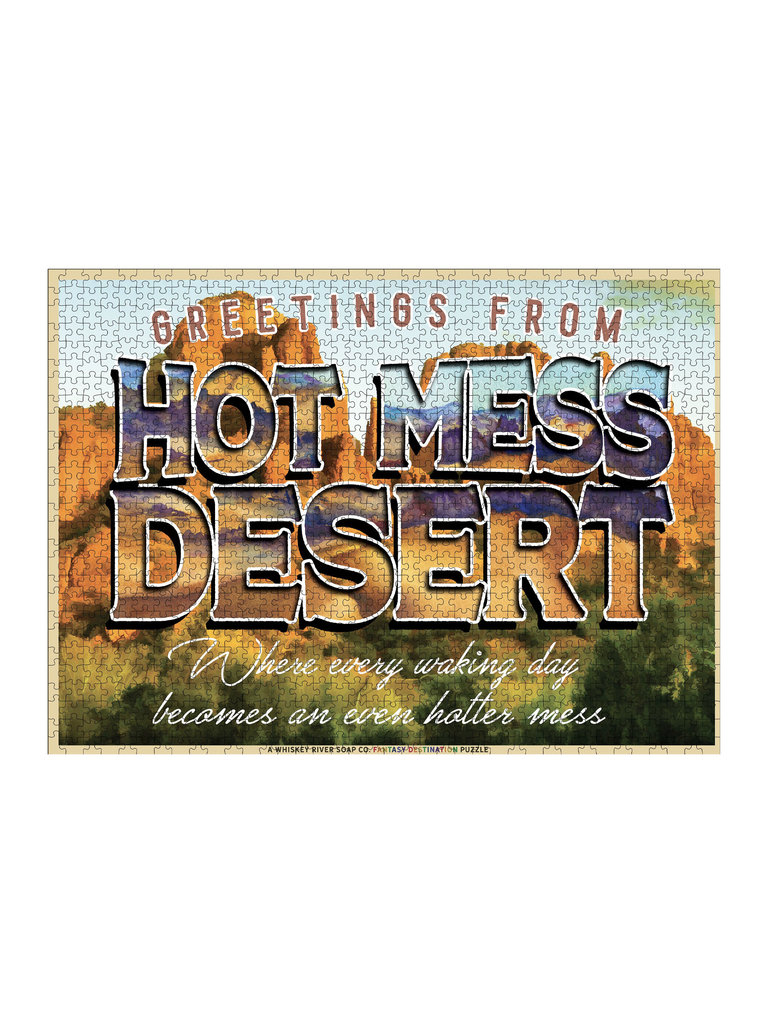 Whiskey River Soap Co. Hot Mess Desert Puzzle