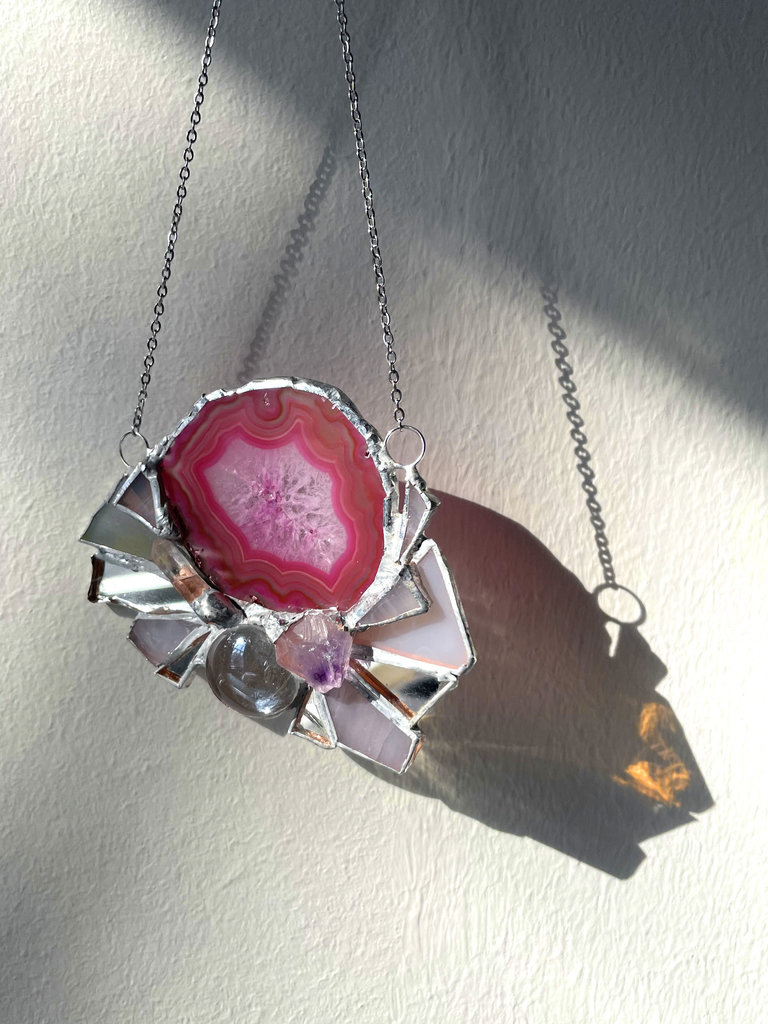 House Jewelry Mystic Rose Suncatcher
