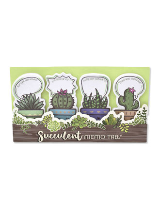 Succulent Memo Pad Succulent Memo Pad