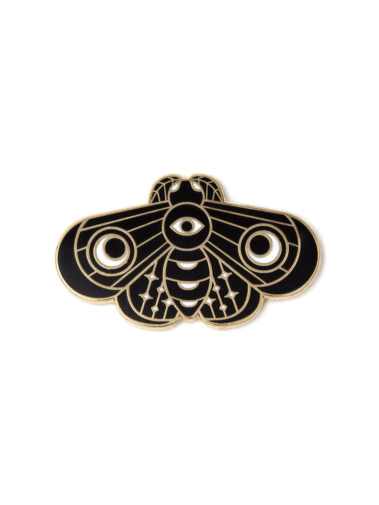 These Are Things Lunar Moth Enamel Pin