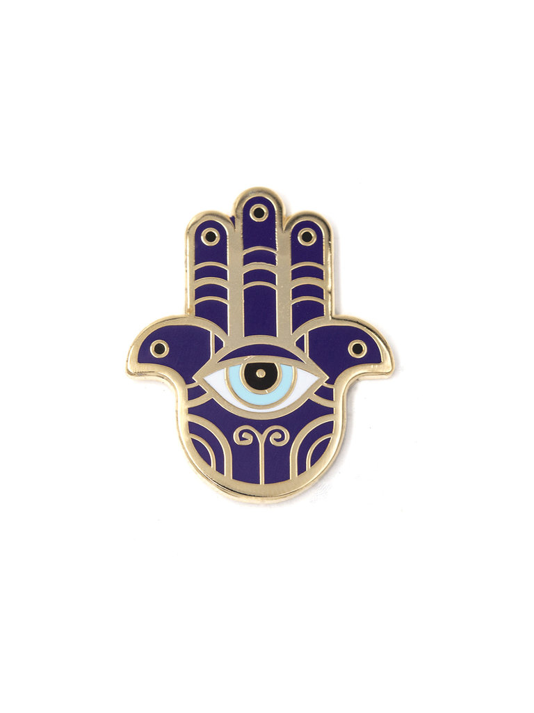 These Are Things Hamsa Hand Enamel Pin