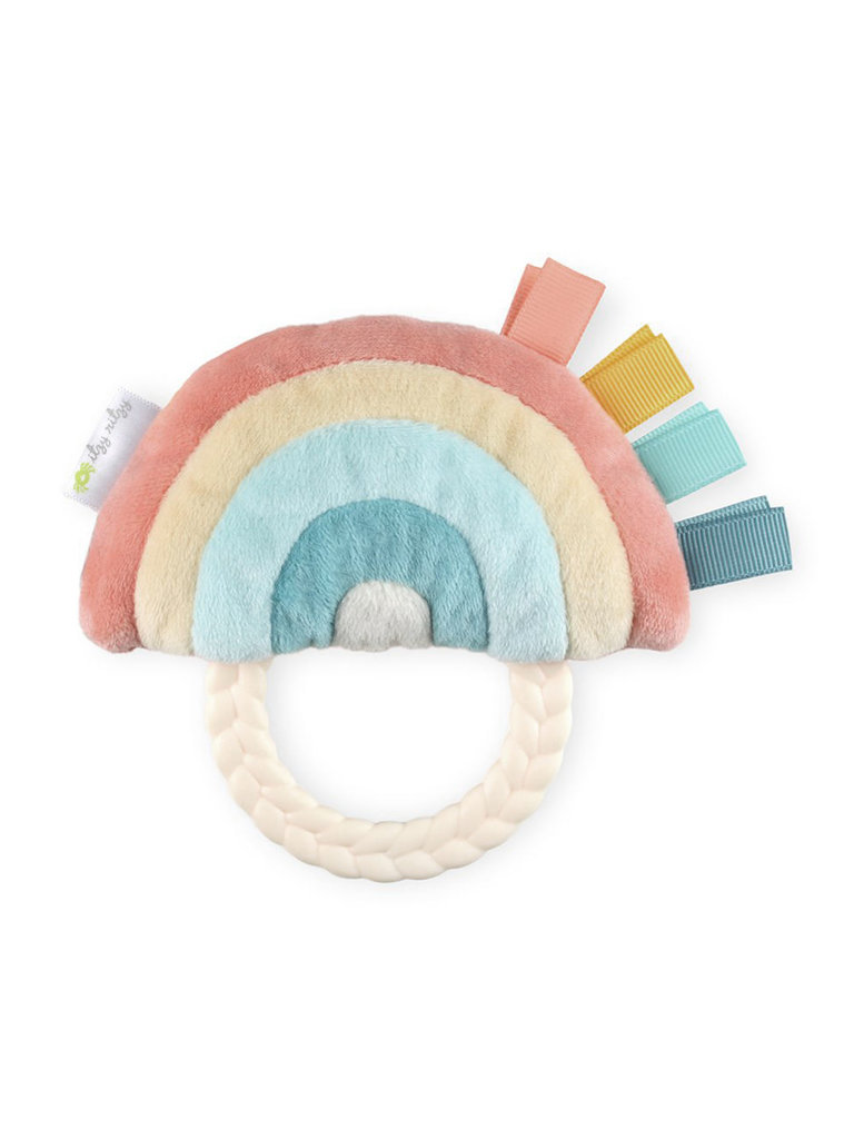 Itzy Ritzy Plush Rattle + Teether