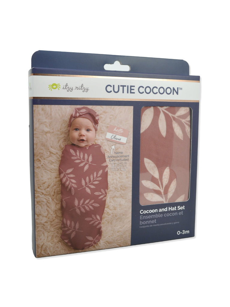 Itzy Ritzy Cutie Cocoon + Hat Set