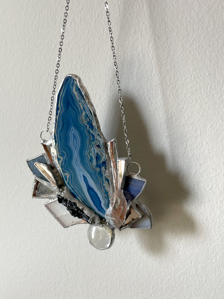 House Jewelry Ocean Blues Suncatcher