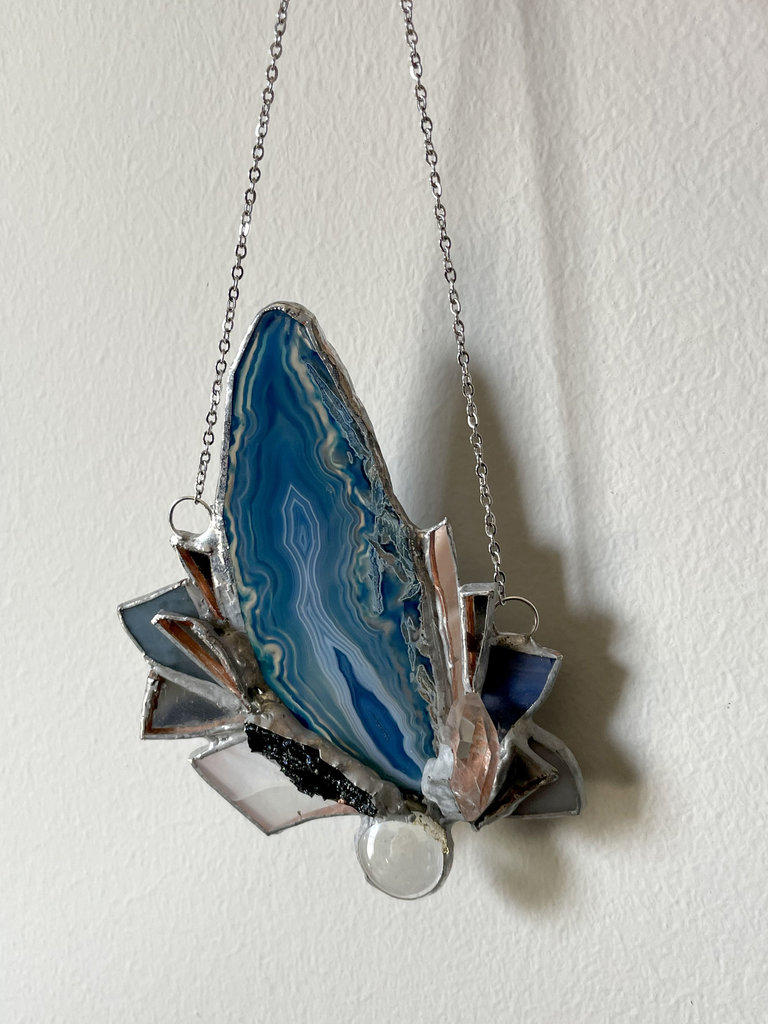 House Jewelry Ocean Blues Suncatcher