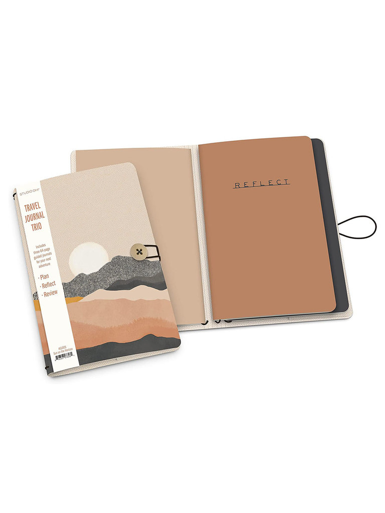 Studio Oh! Guided Travel Journal Trio