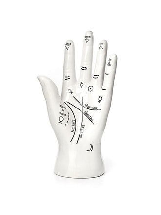 Kikkerland Palm Reader Jewelry Stand