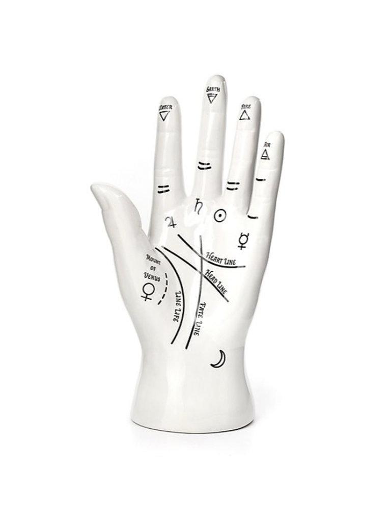 Kikkerland Palm Reader Jewelry Stand