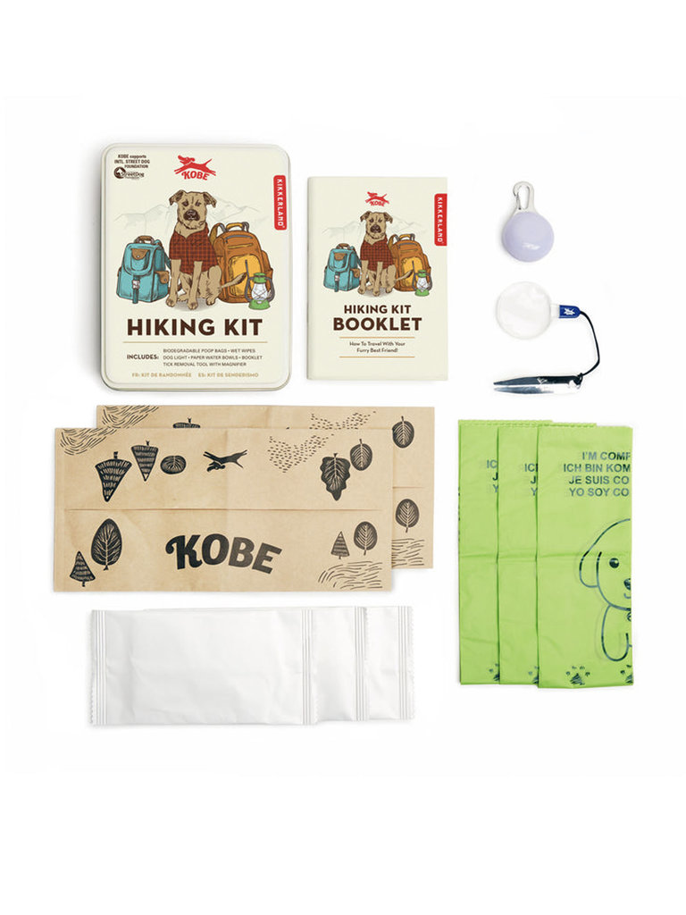 Kikkerland Dog Hiking Kit