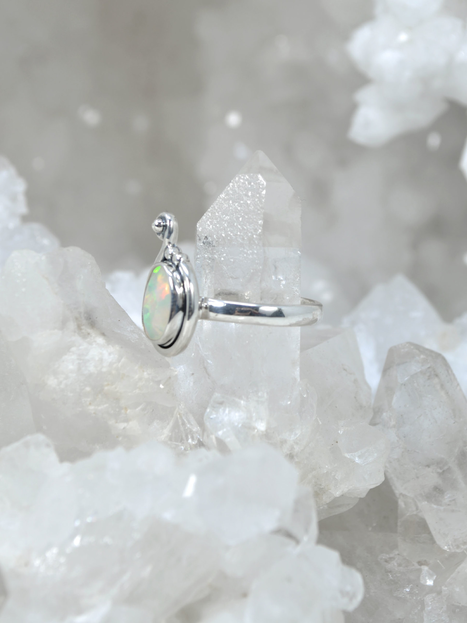 Opal Dot Ring Opal Dot Ring