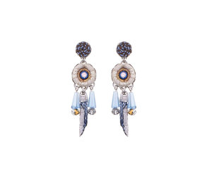 Ayala Bar - Sapphire Waves Earrings - iluvthatstore.com