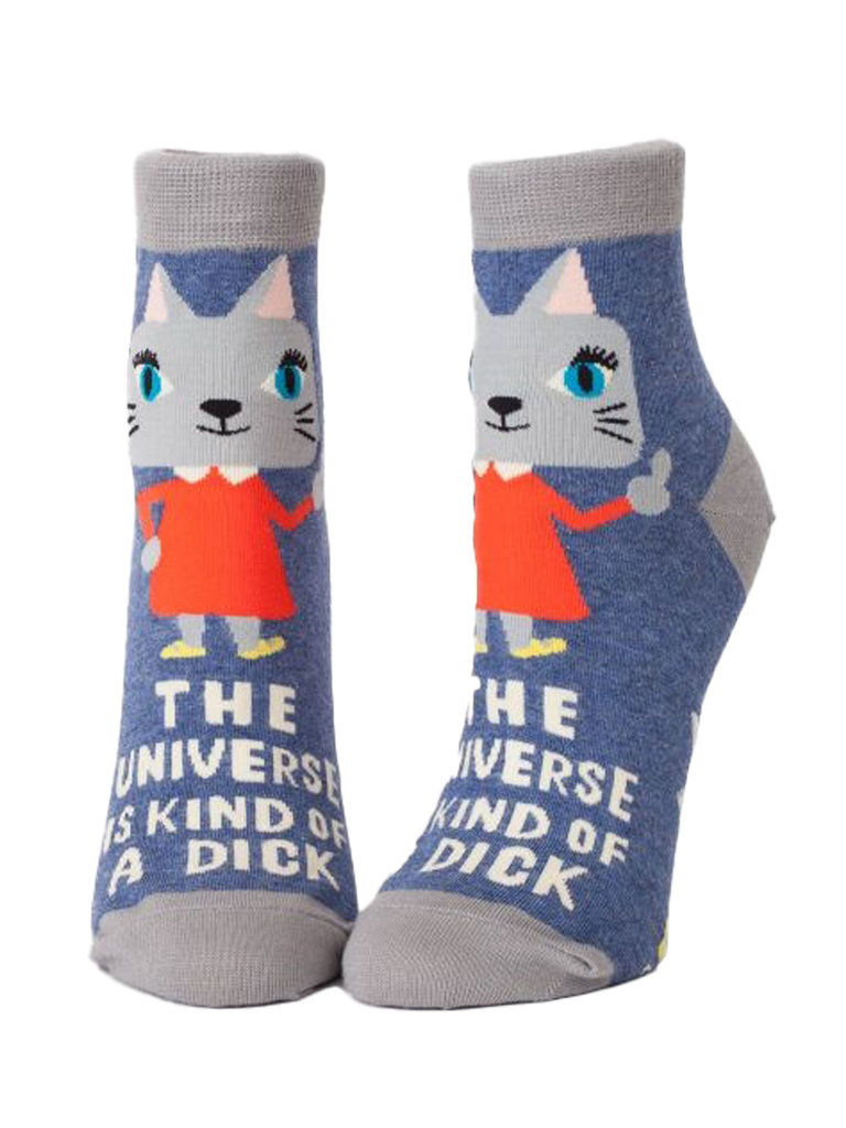 Blue Q "The Universe is..." Women's Ankle Socks