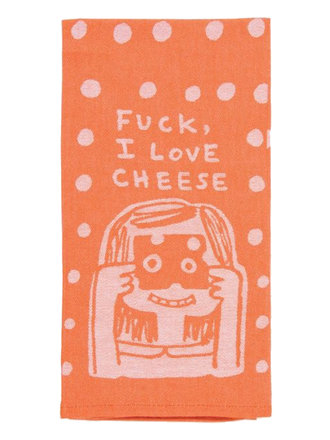 Blue Q "F*ck, I Love Cheese" Dish Towel Blue Q "F*ck, I Love Cheese" Dish Towel