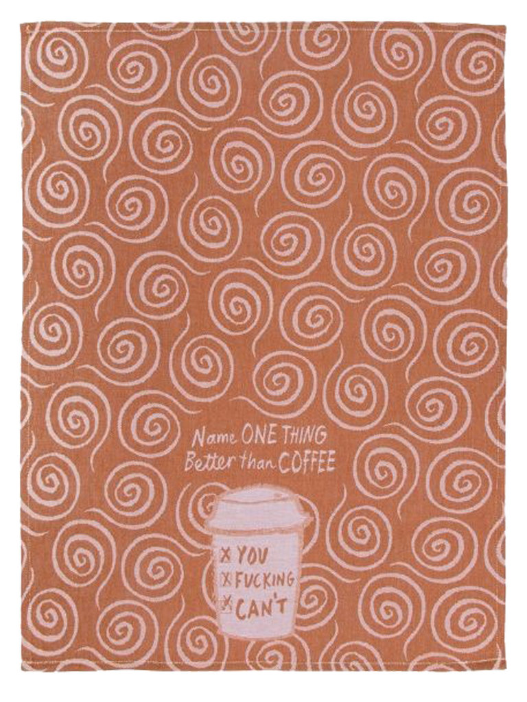 Blue Q "Better Than Coffee" Dish Towel