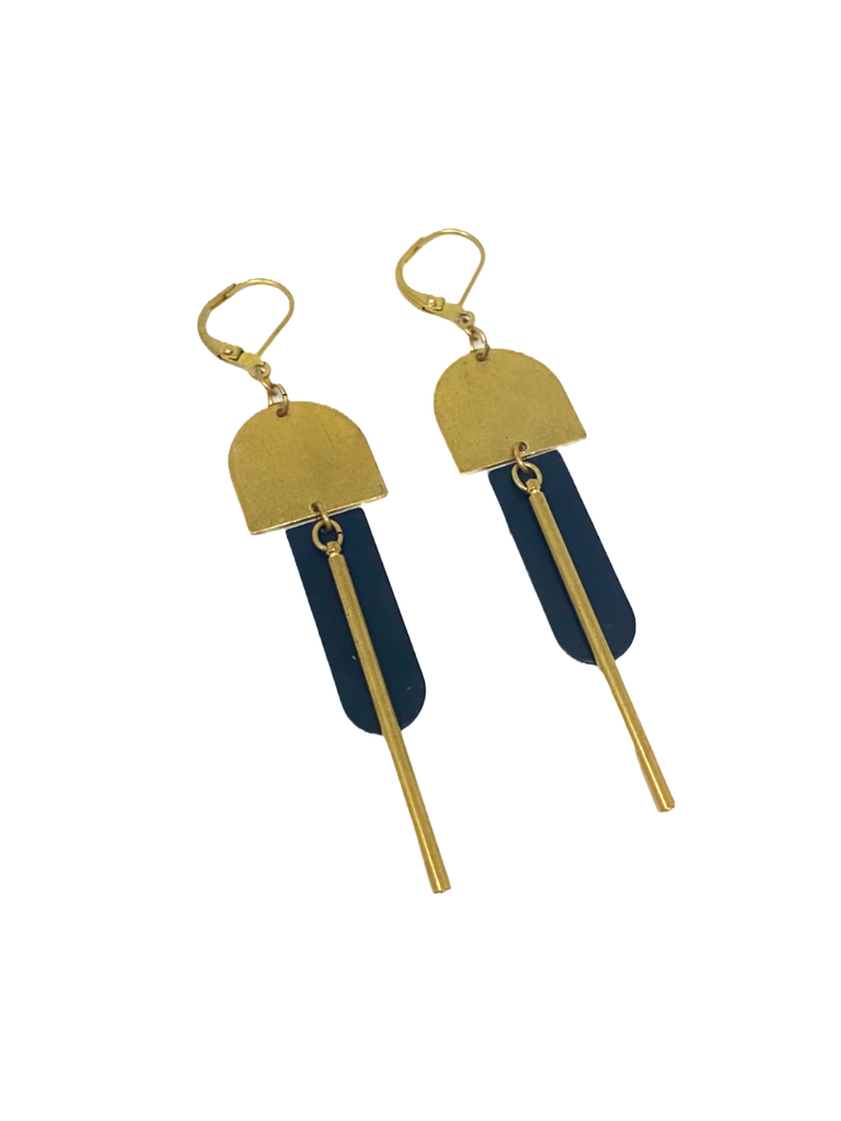 Bell Chime Geometric Earrings