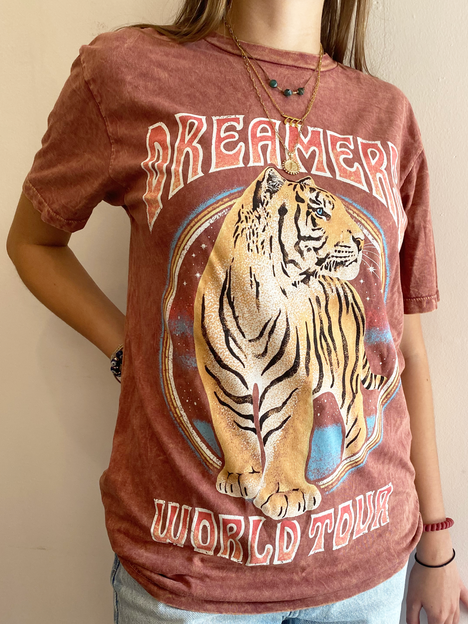 Tiger Dreamer Mineral Wash Tee 