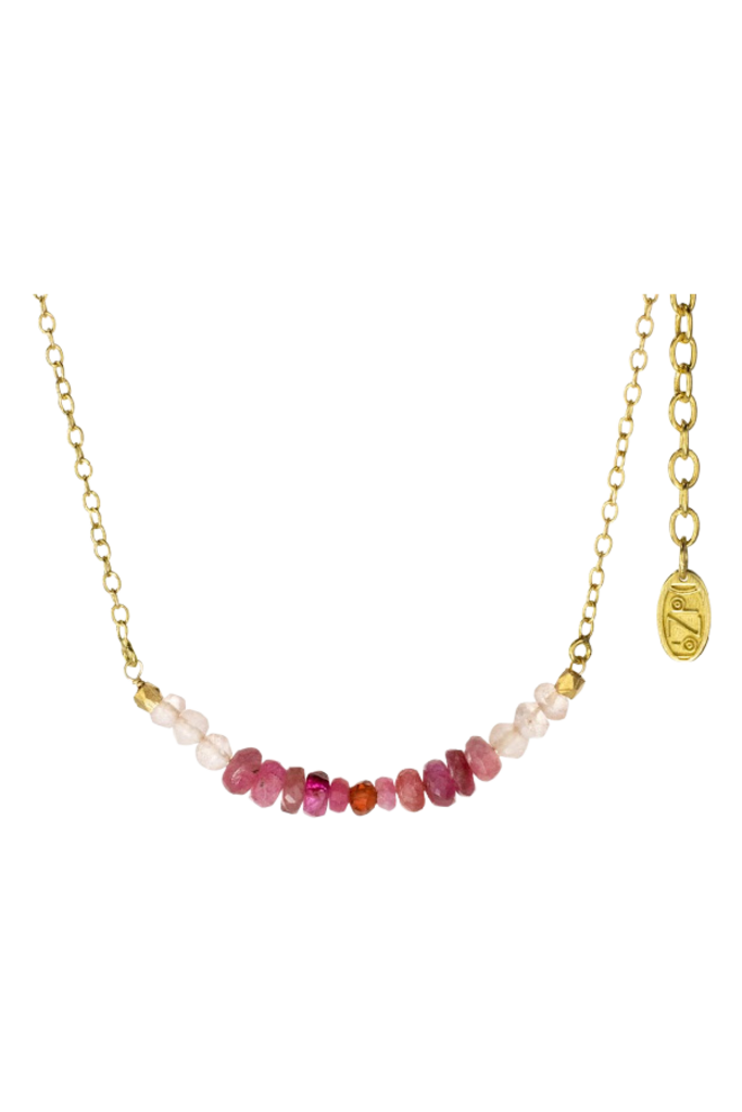 Rosy Bar Necklace