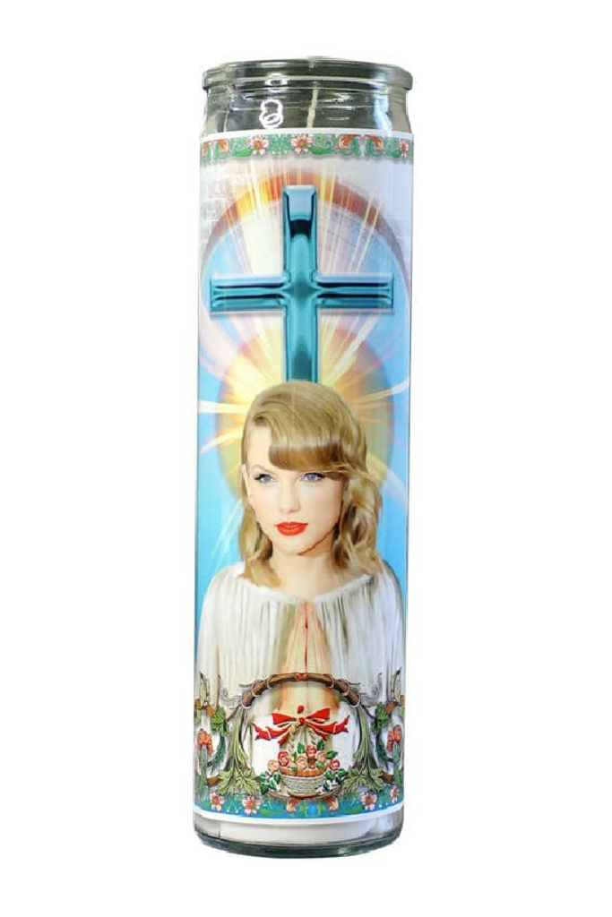 Taylor Swift Prayer Candle