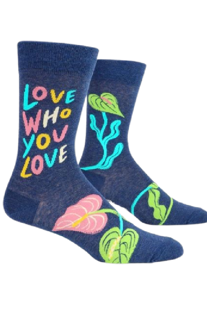 Blue Q "Love Who You Love" Men's Socks