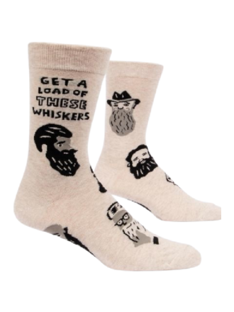 Blue Q "Whiskers" Men's Socks Blue Q "Whiskers" Men's Socks