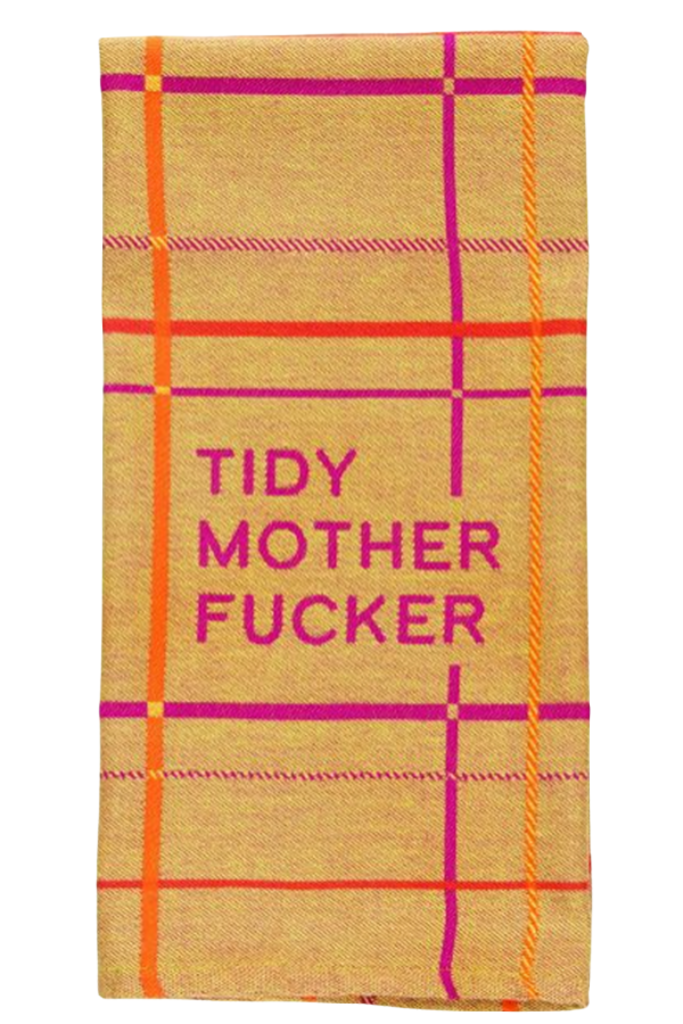 Blue Q "Tidy MF'er" Dish Towel