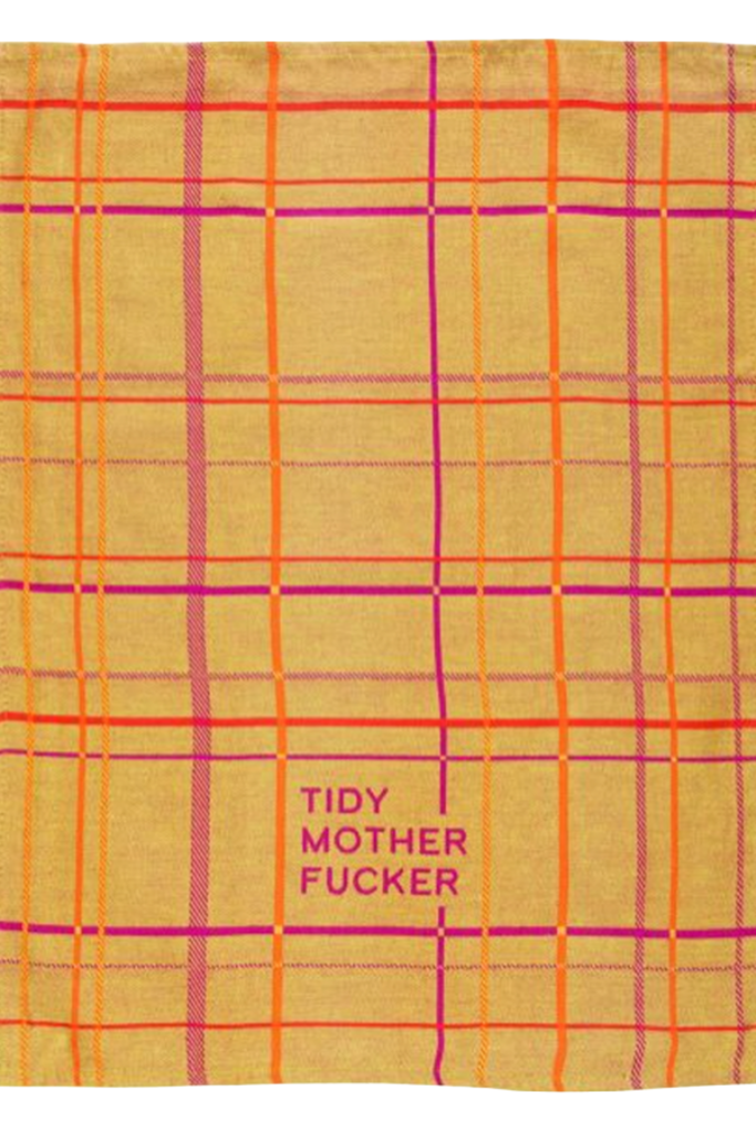 Blue Q "Tidy MF'er" Dish Towel