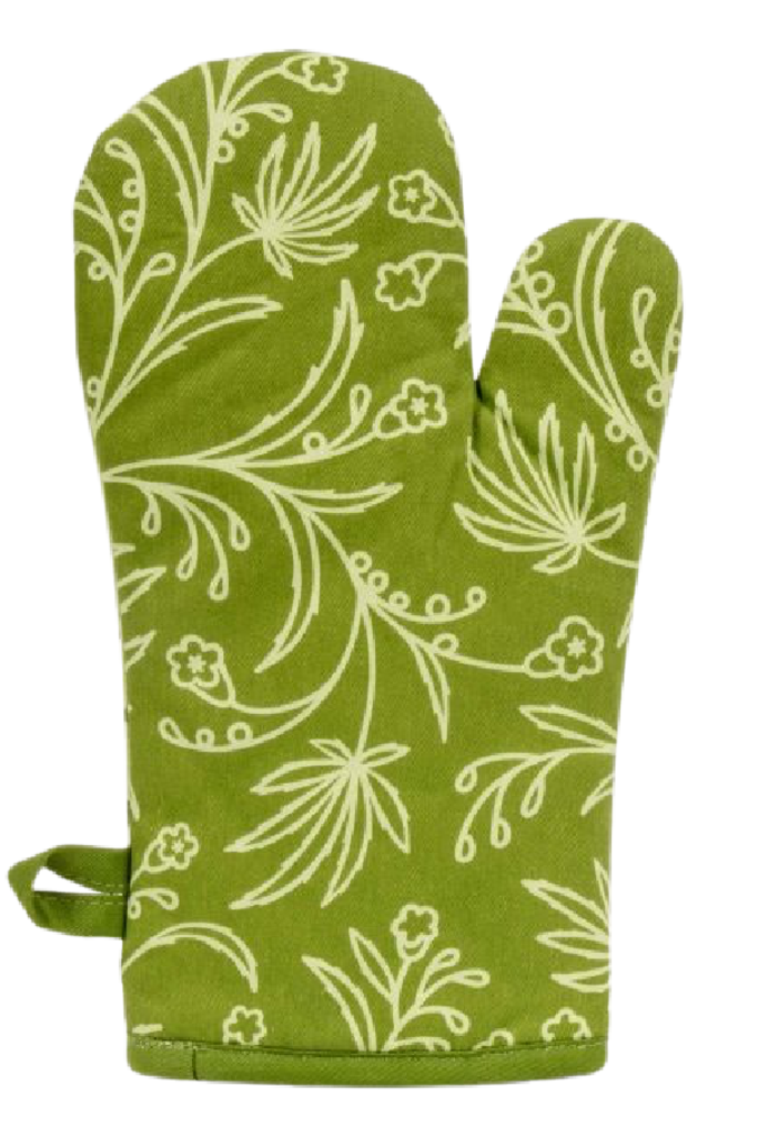 Blue Q "The Food Has Weed In It" Oven Mitt