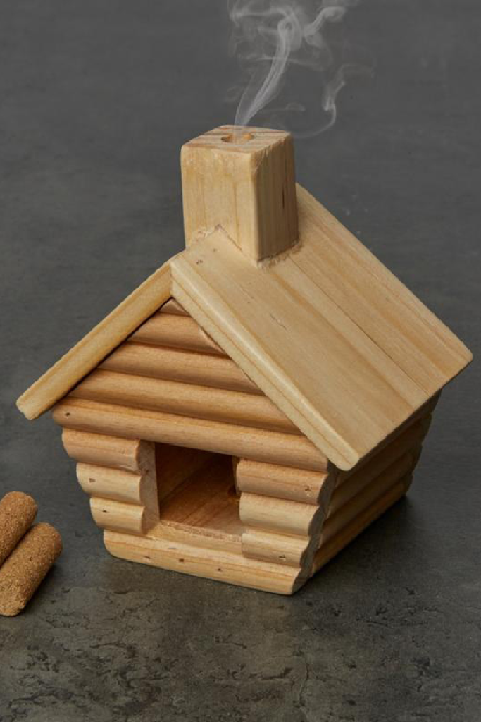 Kikkerland Little Cabin Incense Burner