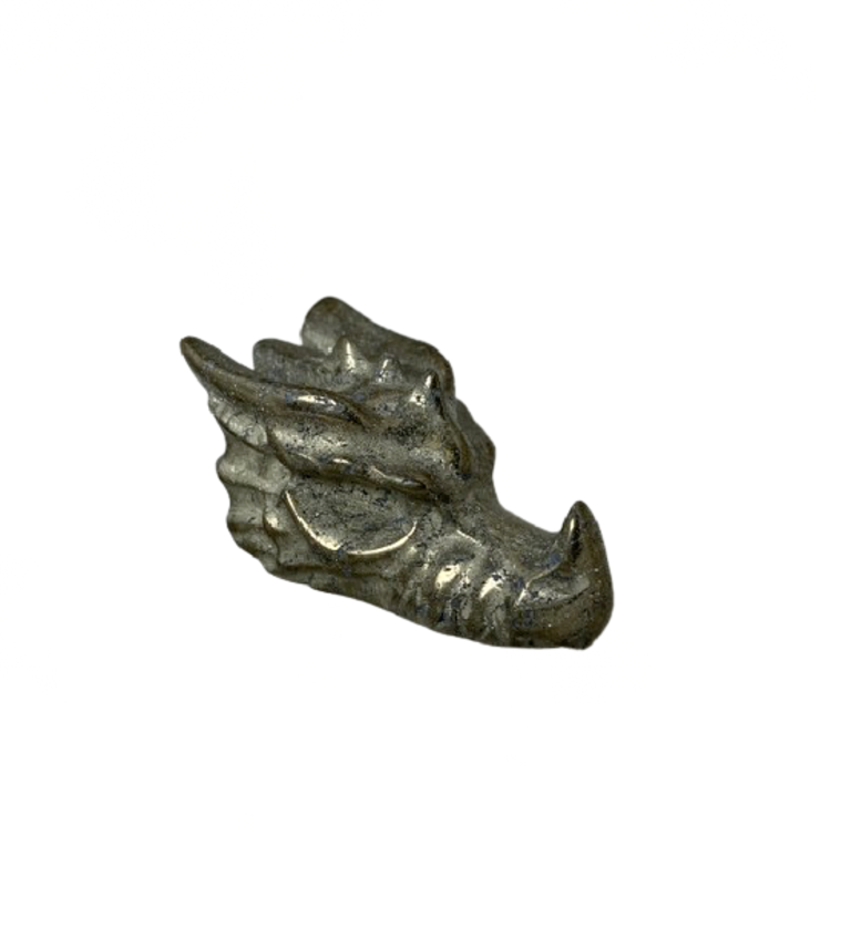 Sm Pyrite Dragon Head