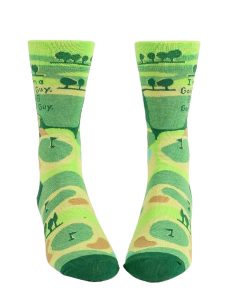 Blue Q "Golf Guy" Men's Socks