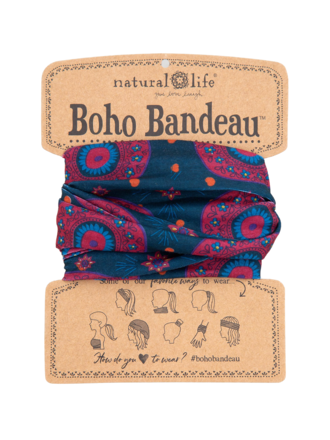 Natural Life™ Boho Bandeau - Navy Medallion Natural Life™ Boho Bandeau - Navy Medallion