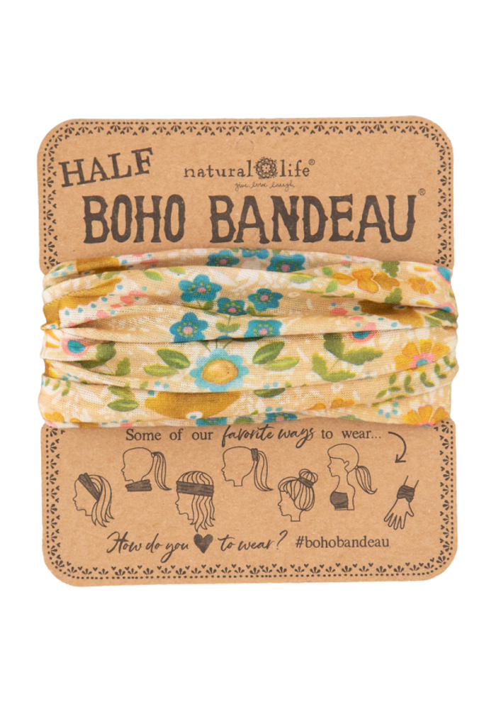 Natural Life™ Half Boho Bandeau - Vintage Mandala
