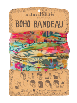 Natural Life™ Boho Bandeau - Wildflower Border Natural Life™ Boho Bandeau - Wildflower Border