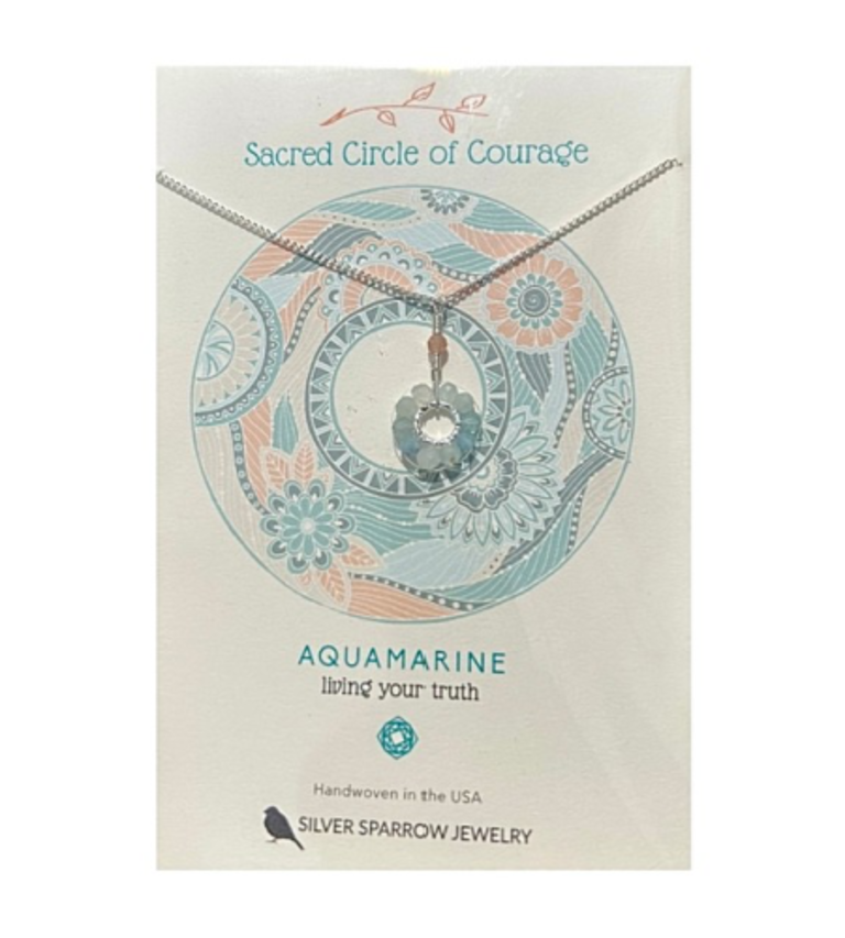 Sacred Circle Necklace - Courage