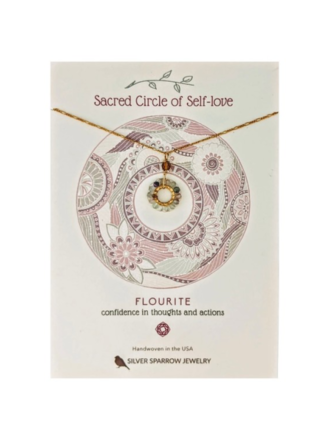 Sacred Circle Necklace - Self Love Sacred Circle Necklace - Self Love